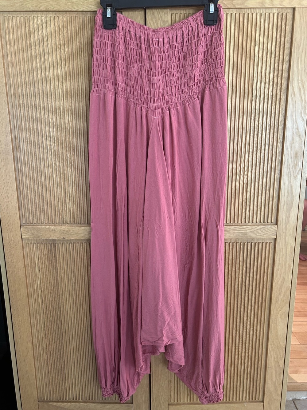 NWOT Thaluta Harem Jumpsuit Pants, Dusty Rose DISCONTINUED